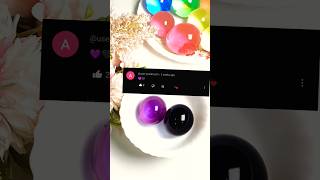 💜+🖤 Tape Balloon DIY with giant Orbeez & Nanotape #shorts #diy #nanotape #satisfying #fun #cute