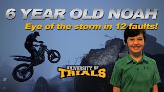 6 Year old Student Noah gets SILVER MEDAL on Eye of the Storm! - Trials Fusion