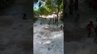 Dunn’s River Falls Jamaica 🏞️ #shorts #dunnsriverfalls #dunnsriver #jamaica