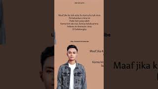 Mahen - Memilih Berhenti #liriklagu #music #lyrics #subscribe #lirikmusic #songlyrics #lirikindo