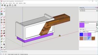 Sketchup - Materials and Colours