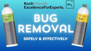 How to remove bugs from a car! Koch Chemie Greenstar