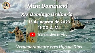 Verdaderamente eres hijo de Dios - Misa  13 de agosto 2023 -  P. Carlos Ariel Betancourth OP