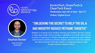 Stephan Becker, Head of Product, Arolytics- Helping Oil & Gas industry reduce methane emissions