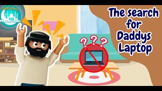 The search for Dad's Laptop   Islamic cartoon playmobil film stories muslim kids