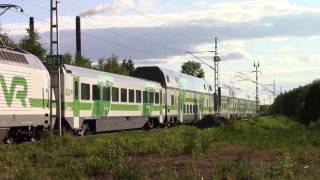 Finnish Intercity train 47 arrives Rovaniemi