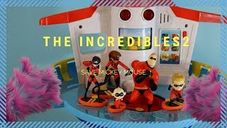 The Incredibles 2 Save Mickey Mouse and Learning Letters