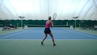 Elizaveta Krokhina College Tennis Recruiting Video Fall 2024