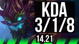 MAOKAI vs SKARNER (JGL) | KR Master | 14.21