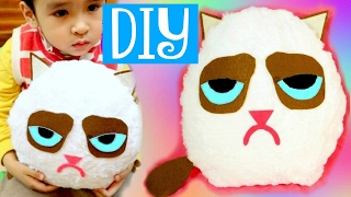 How to Make Stuffed Cats with Grumpy Cat | Handmade Cotton Stuffed Animals