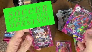 Soccer Card Box Open - Football? Futbol? First Time Opening!