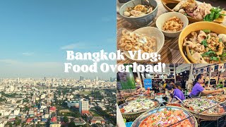 Eating A Lot of Delicious Food in Bangkok and Visiting Food Fair | Thailand Travel Vlog