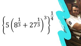 {5(8^(1/3)+27^(1/3) )^3 }^(1/4)