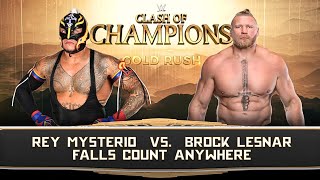 Rey Mysterio vs. Brock Lesnar | Extreme Rules | Clash of Champions