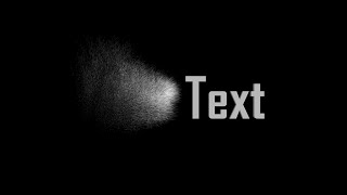 Evaporating text effect Free Asset