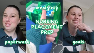 6 WEEK NURSING PLACEMENT PREP (my last nursing placement ever)