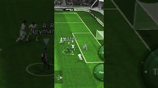 Neymar Skill With Finish🤐 #shorts #soccer #efootball #pesmobile