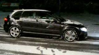 Audi A3 Sportback 2.0 Tfsi on Snow