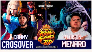 RANKED matches SF6 ▰ MENARD (M.BISON) VS CROSSOVER RD(CAMMY) ▰ High Level Gameplay  streetfighter6