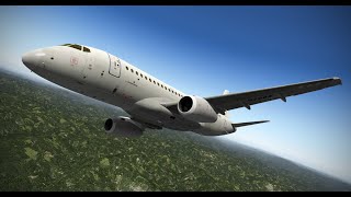 X Plane 11 Sukhoi Superjet Пред полёт