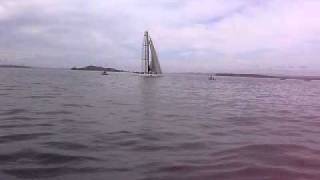 AC45 Testing Auckland no wind day, part 3