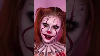 Clown makeup tutorial 🤡 Halloween Clown makeup look 🤡 Clown makeup ideas 🤡 Makeup Compilation 🥰