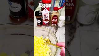 How to make egg salad. #food #eggs #foodie #healthy #simplerecipe