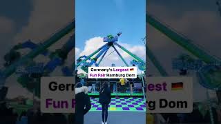 Germanys Largest Fun Fair| Hamburg Dom(Fair)|#shorts #youtubeshorts |Lifeingermany