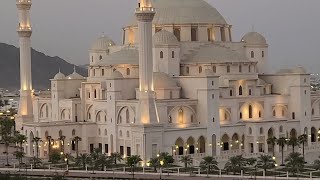 Grand white Mosque 🕌 Fujairah Azaan