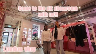 COME TO LONDON WITH ME AND TAIDA!! Plt showroom, Selfridges 💌