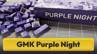 Keycaps de noche púrpura, GMK Purple Night