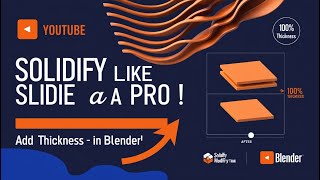 Solidify Modifier Blender Tutorial