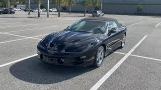 2002 Pontiac Firebird Trans-Am FireHawk Convertible - Walk Around