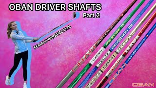 OBAN Shafts EXPOSES What Female Golfers Are MISSING!