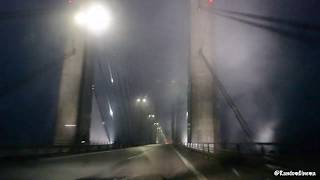 Driving in Bizzare Weather Through a Creepy Beautiful Bridge!