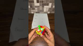 how to solve a 3 by 3 Rubikscube with trick