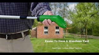 Hand-held Cordless Garden Weed Trimmer