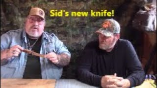 Sid's new knife