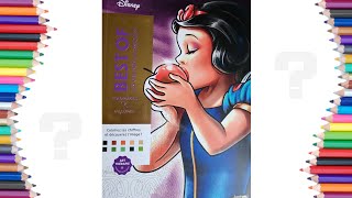 🎨 Disney Coloring Book 🖍 Mystery Color by number HachetteHeroes #shorts