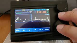 Malakhit receiver operating 80m amateur band