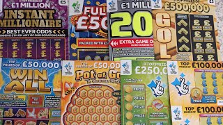 Scratch Cards ♦️ Spend £30 💰 and what we get back🤔🤔 ASMR