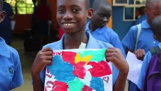 Art Session at the Uganda School of the Deaf