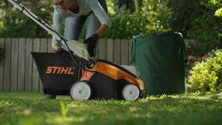 Аерація газону за допомогою аератора STIHL RLA 240  | Офіційний дилер STIHL у Харкові