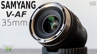 Samyang 35mm V-AF T1.9 Lens Review | Reliable + Swappable