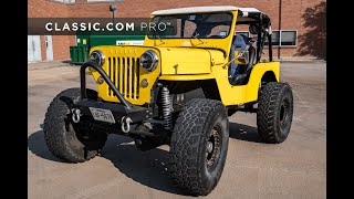 CLASSIC.COM Pro -  1956 Jeep Willys - Walk around + Engine running