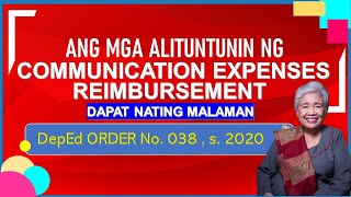 Communication Expense Reimbursement- Dapat nating alamin!