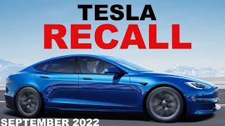 Tesla Window Recall 2022 - Everything you NEED to know!