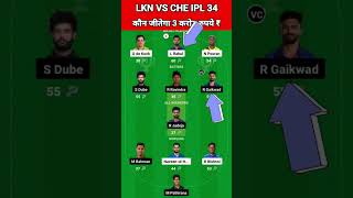 LKN vs CHE Dream11 Team Prediction Today 2024