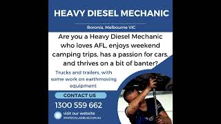 Melbourne Heavy Diesel Mechanic