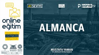 Almanca Online Eğitim 9.Ders